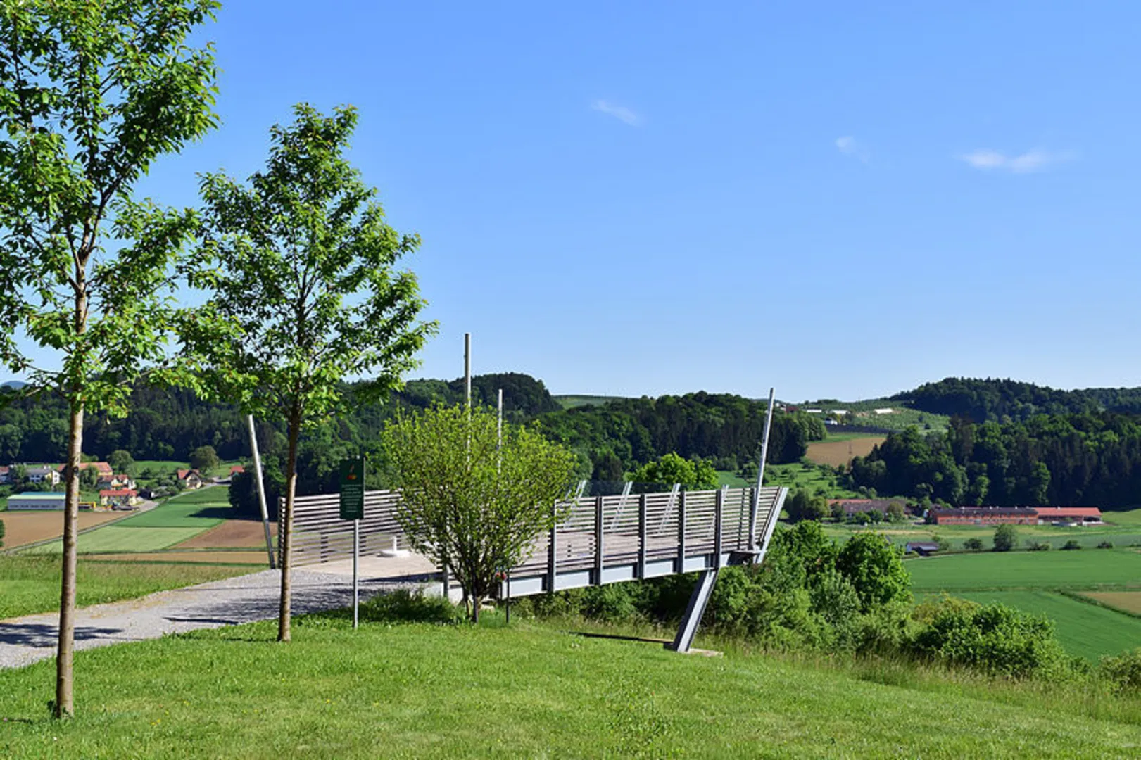 An image depicting the trail Paldau Highlights Trail and its surrounding area.