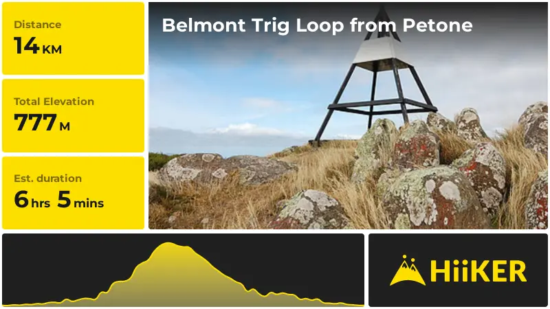 | Belmont Trig Loop from Petone