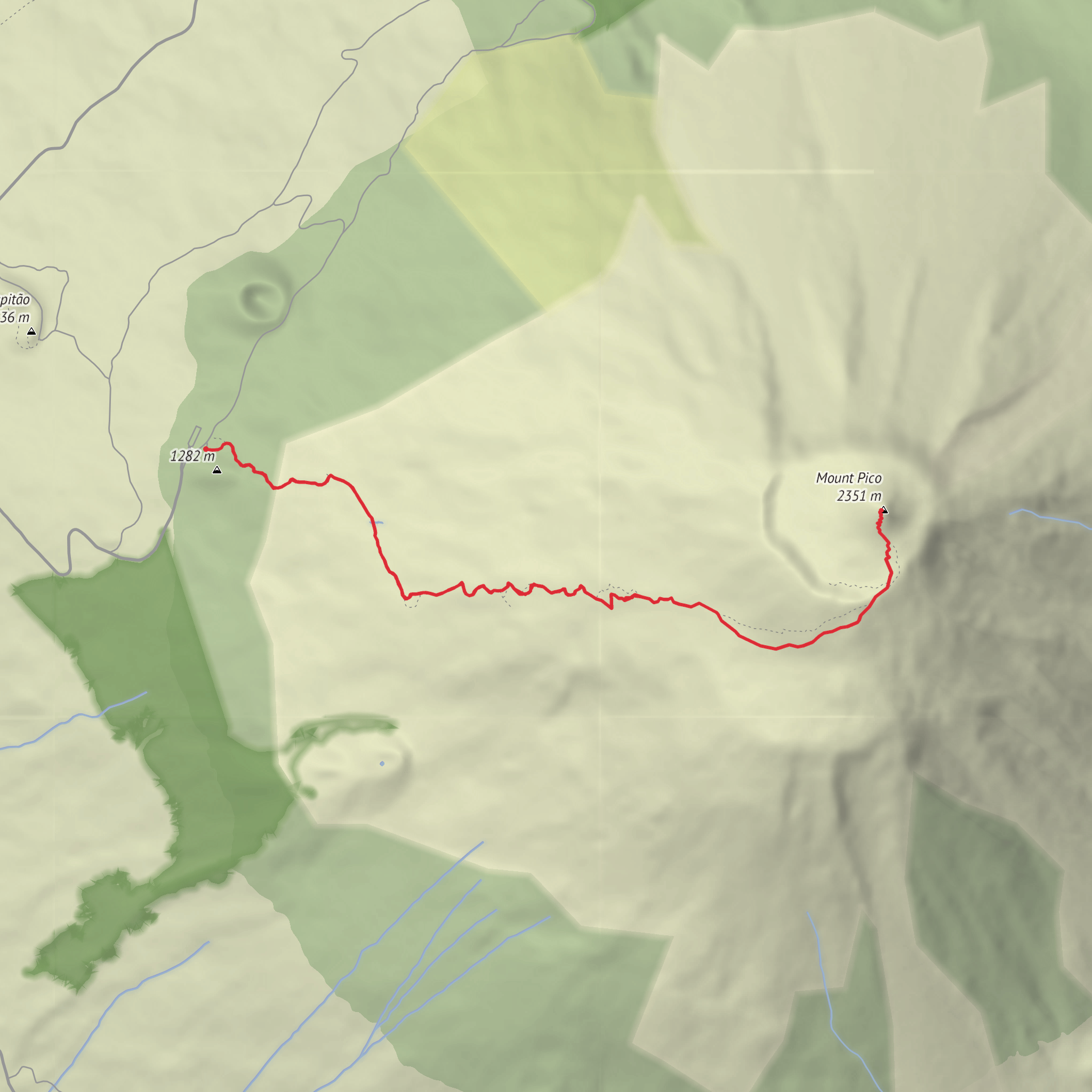 Trilho do Pico mobile static map