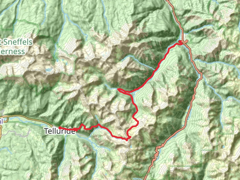 Telluride to Ouray