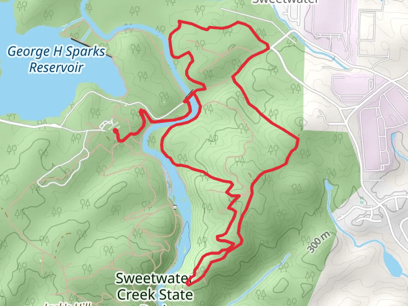 Yellow Trail, Blue Trail and Orange Trail Loop