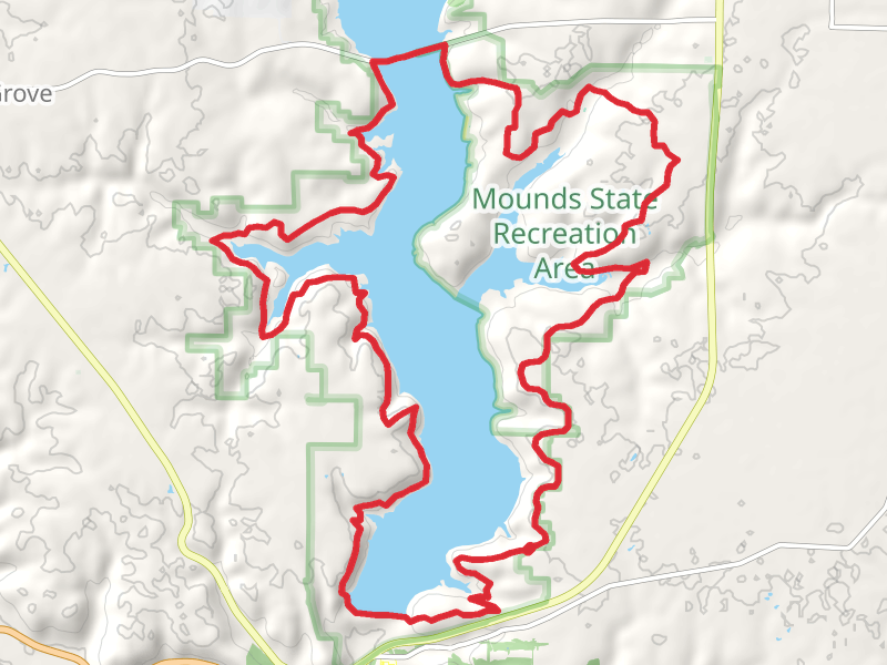 Wolf Creek and Scenic Loop Trail - Brookville Lake