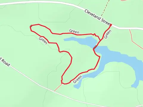 Green Trail Loop from Cleveland Street