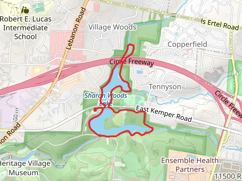 Sharon Woods Lake Loop Trail