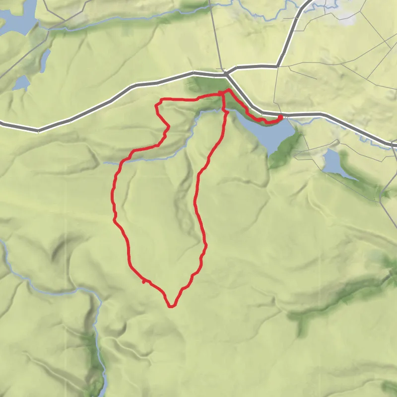 Barnsley Fat Biking mobile static map
