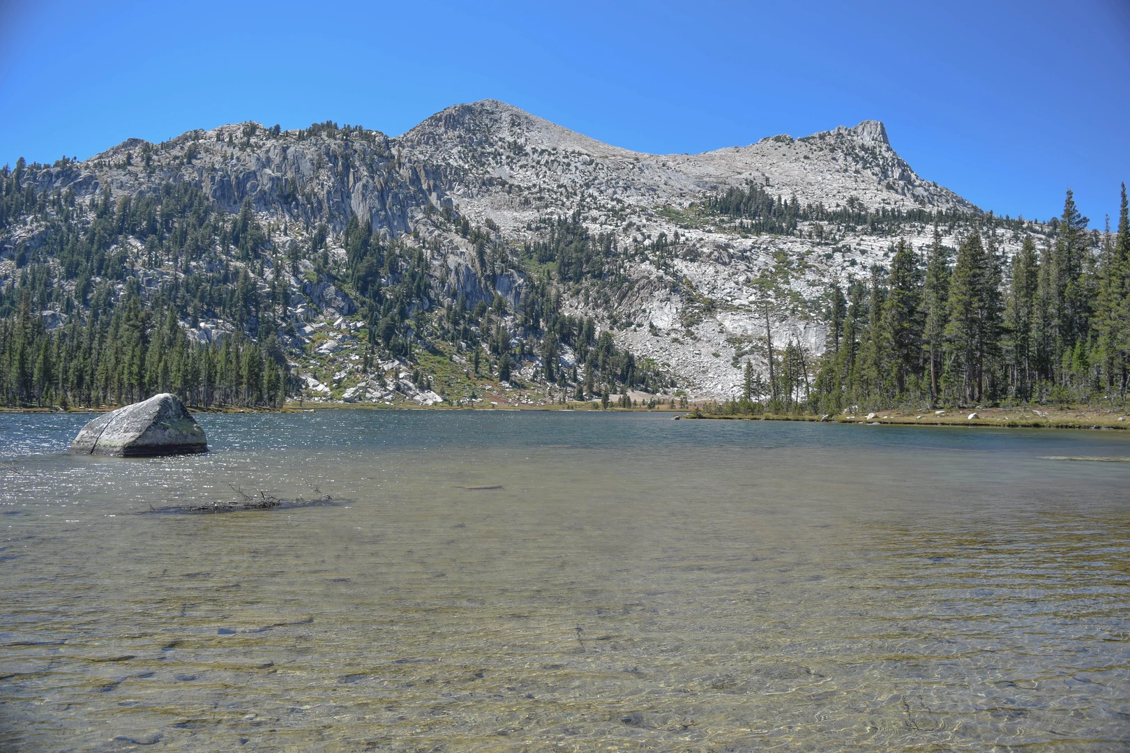 An image depicting the trail Nelson Lake and Elizabeth Lake - Tuolumne Meadows and its surrounding area.