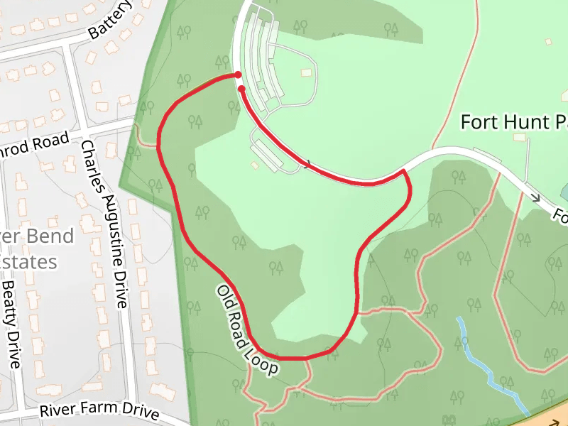 Fort Hunt Park Short Loop
