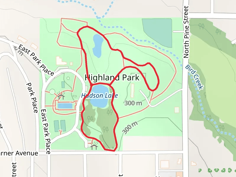 Hudson Lake Loop