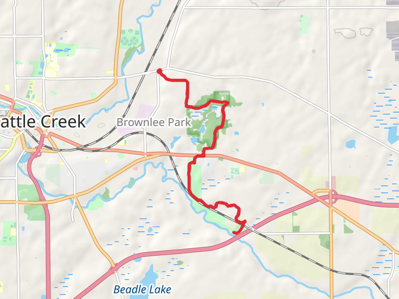 Calhoun County Trailway and North Country Trail