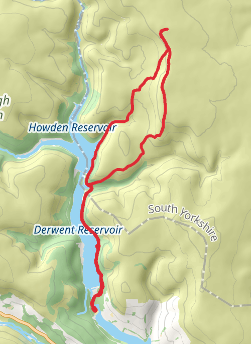 Hike on 07-09-2025 02:01 PM mobile static map