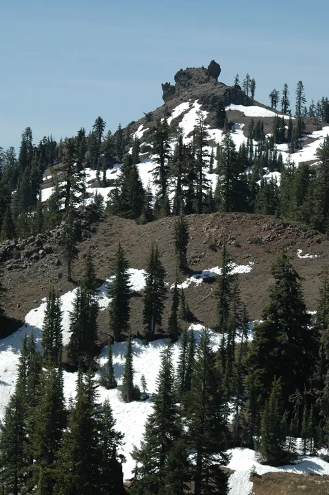 Diamond Peak from Lassen Park Road