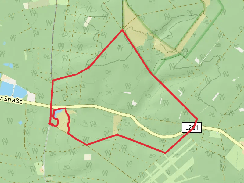 Angelbecksteich via Jakobusweg - Lueneburger heide Path