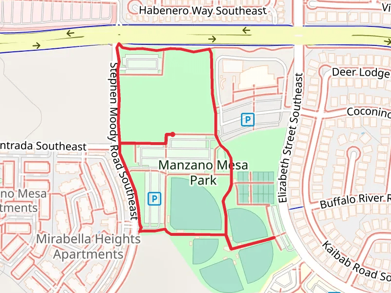 Manzano Mesa Park Loop