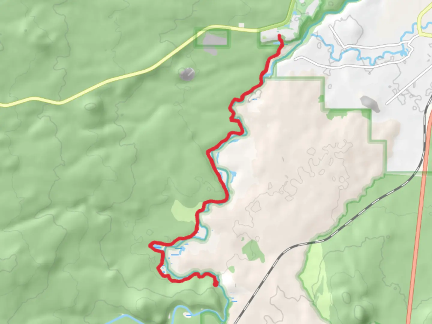 An image depicting the trail Deschutes River Trail - Benham Falls and its surrounding area.