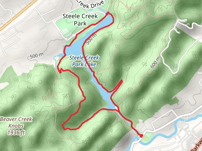 Steele Creek Park Lake Loop