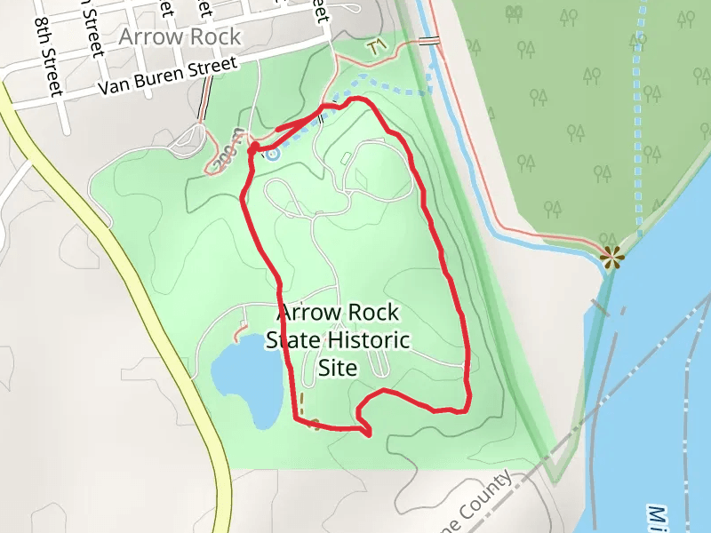 Pierre a Fleche Loop Trail