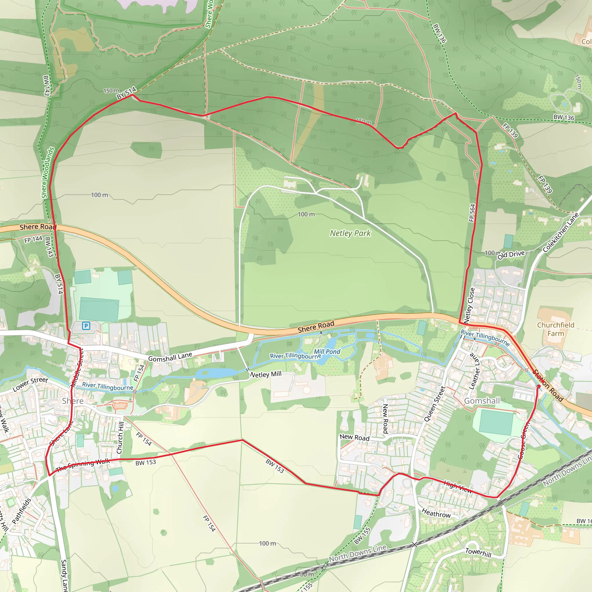 Netley Park Loop | Surrey | England