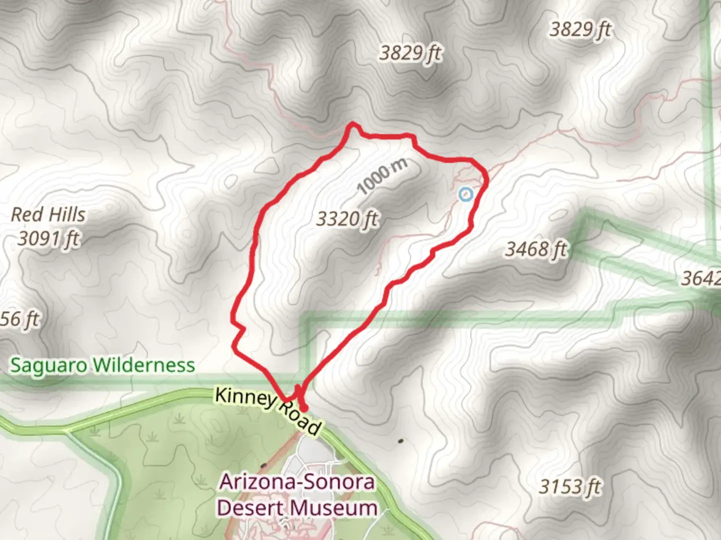 An image depicting the trail King Canyon - Sendero Esperanza - Gould Mine Loop Trail and its surrounding area.