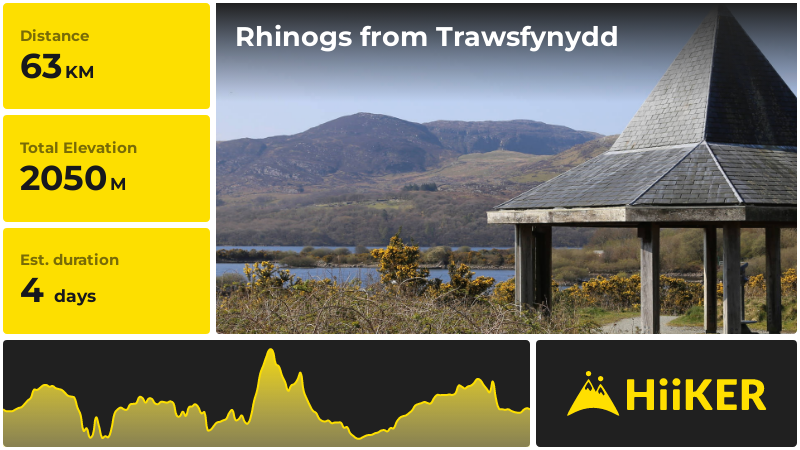 Rhinogs from Trawsfynydd | Gwynedd | Wales