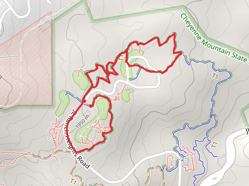 Racoon Ridge, Acorn Valley and Soaring Kestral Loop