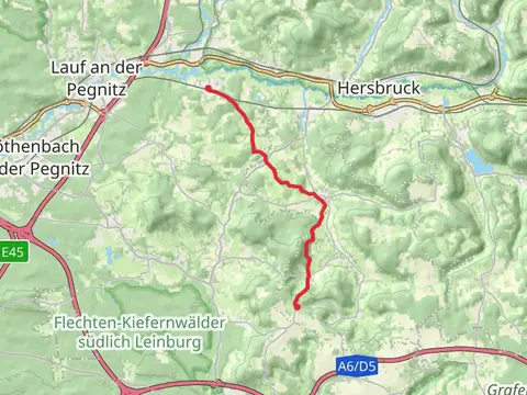 Klingenhof to Ottensoos Walk
