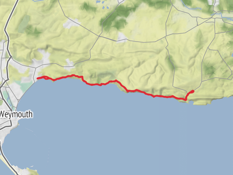 Purbeck Hike - 20 miler thumbnail