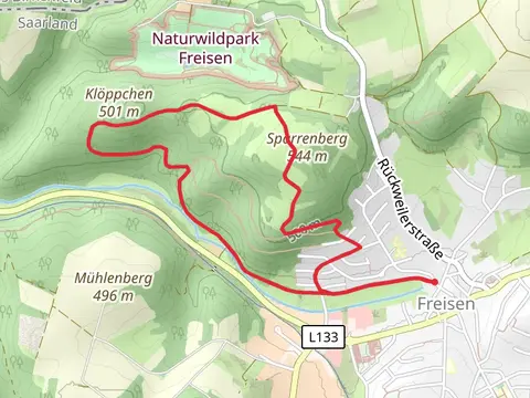 Sparrenberg Loop - Freisen