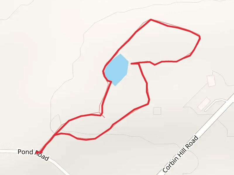 Pond Road and Corbin Hill Road Loop