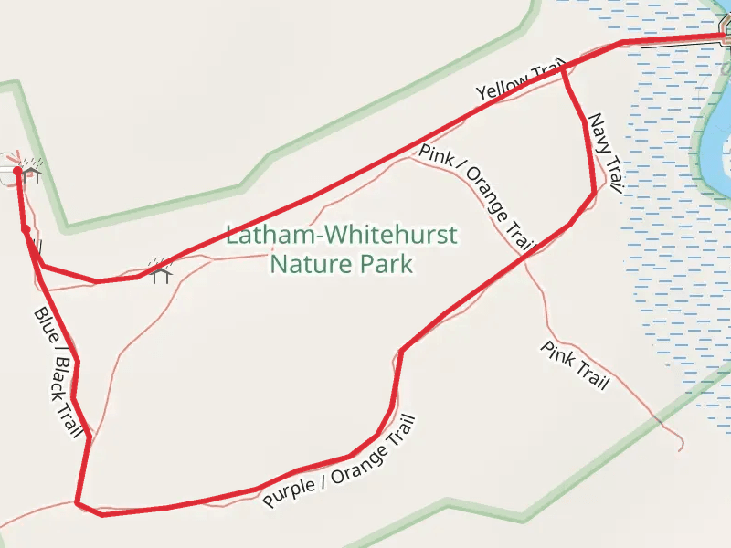 Latham-Whitehurst Nature Park Loop