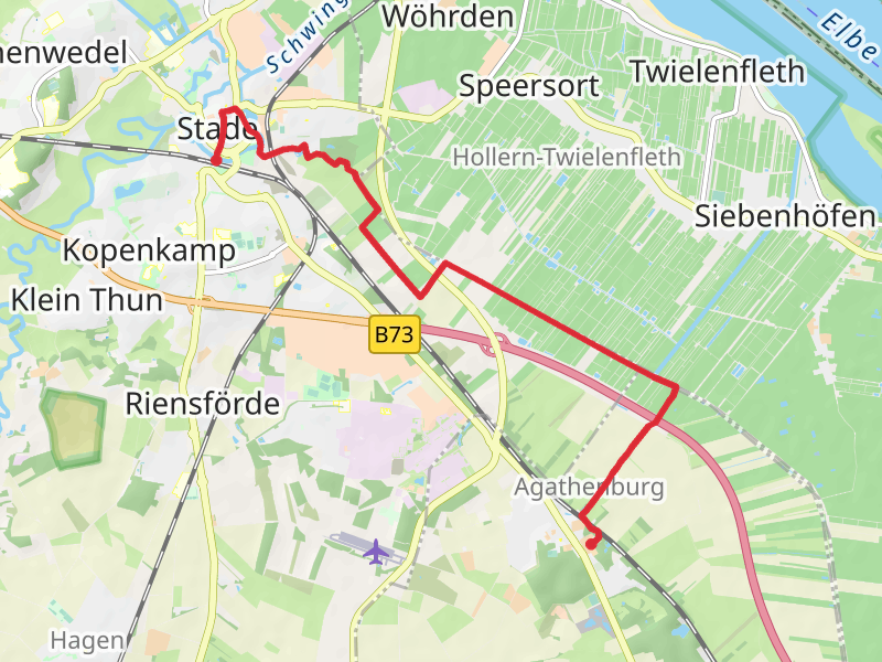 Stade to Agathenburg Walk