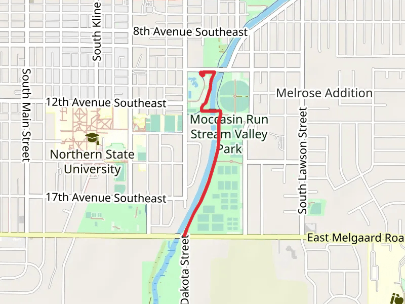 Aberdeen Recreation Trail and Moccasin Creek Trail