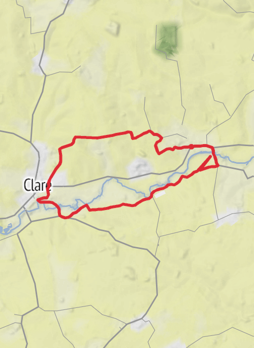 Hike on Cavendish mobile static map