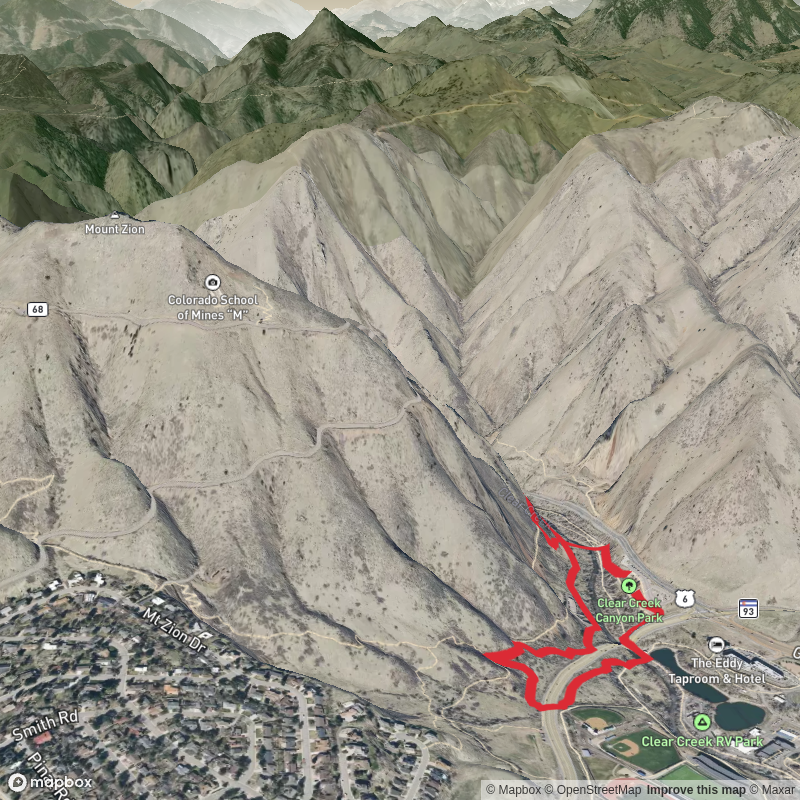 Peaks to Plains and Welch Ditch Loop - Golden