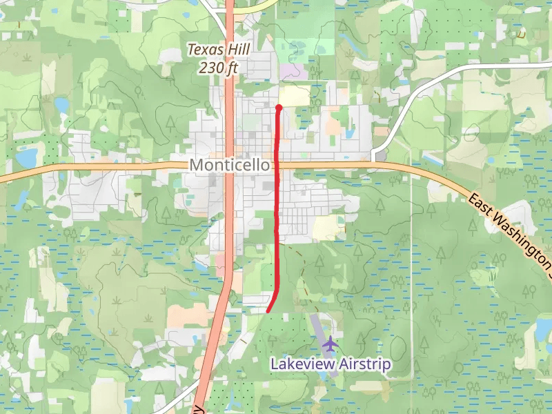Monticello Trail - Cypress Street