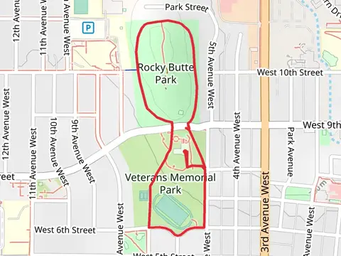 Veterans Memorial Park Loop