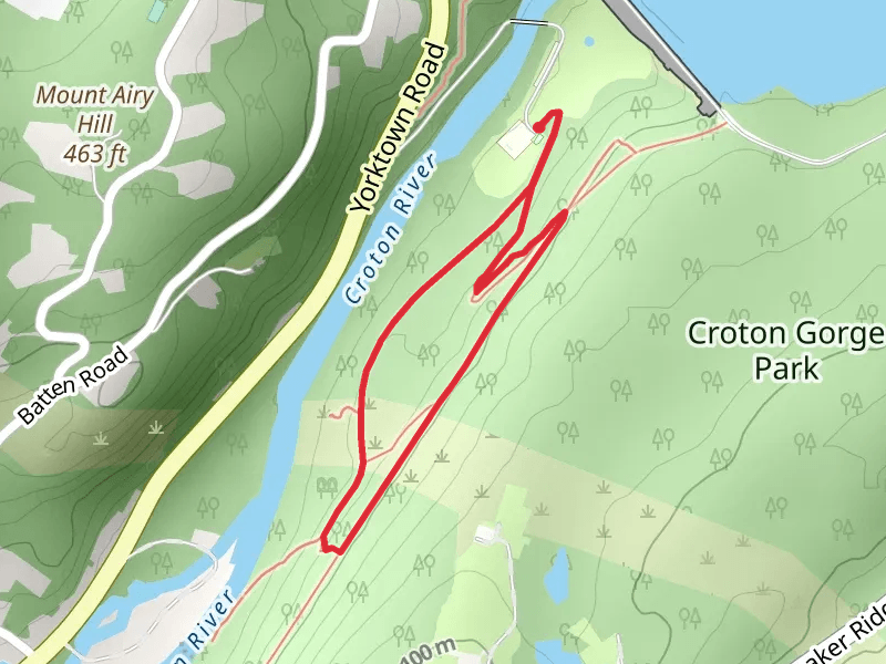 Old Croton Aqueduct Trail Loop from Croton River