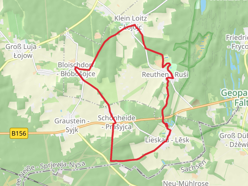 Lieskau Lesk and Klein Loitz Lojojc Loop