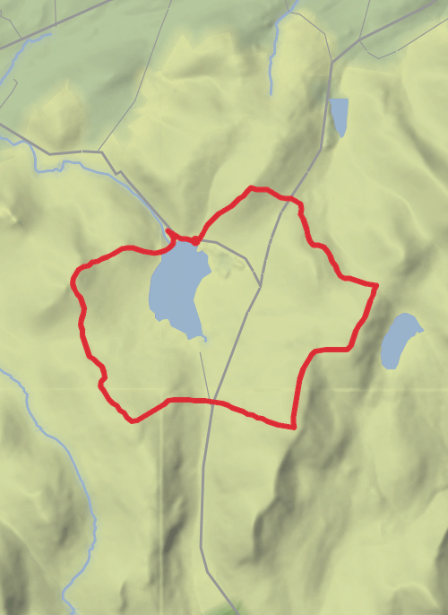 County Down Hiking mobile static map