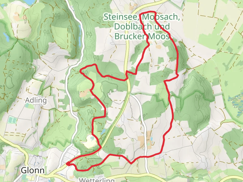 Wanderweg 5 Glonn Loop