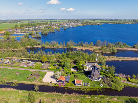 Spiegel on Blijkpolderplas via Peterburgser Route and Overmeer Route