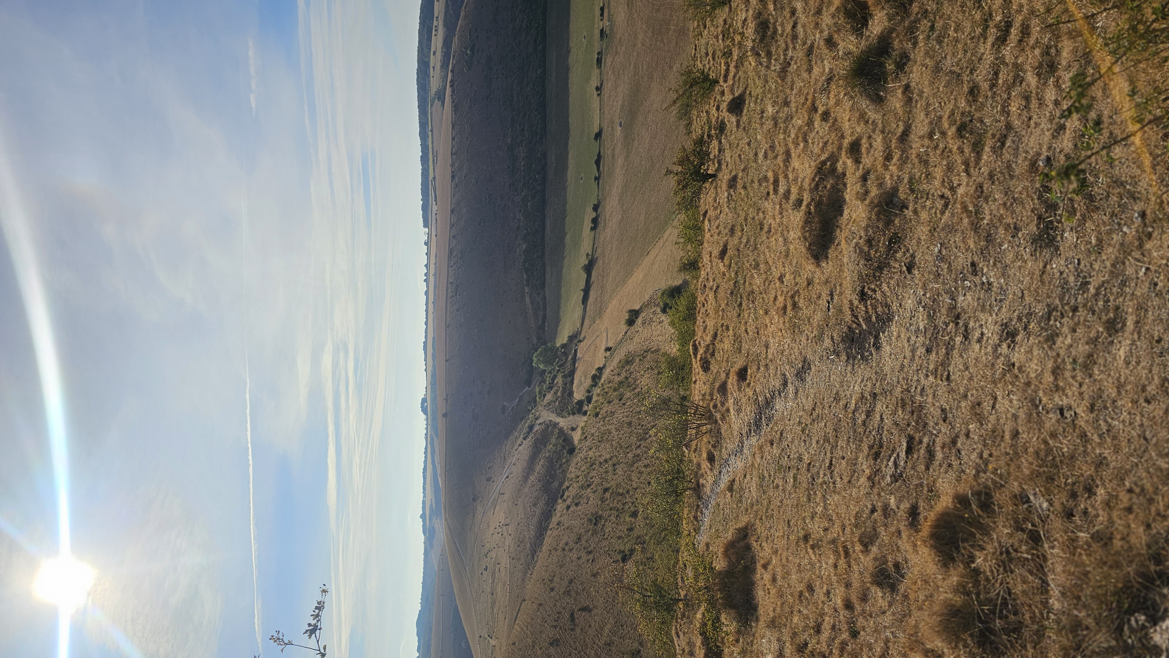 A map preview of the recording Melbury Beacon loop.