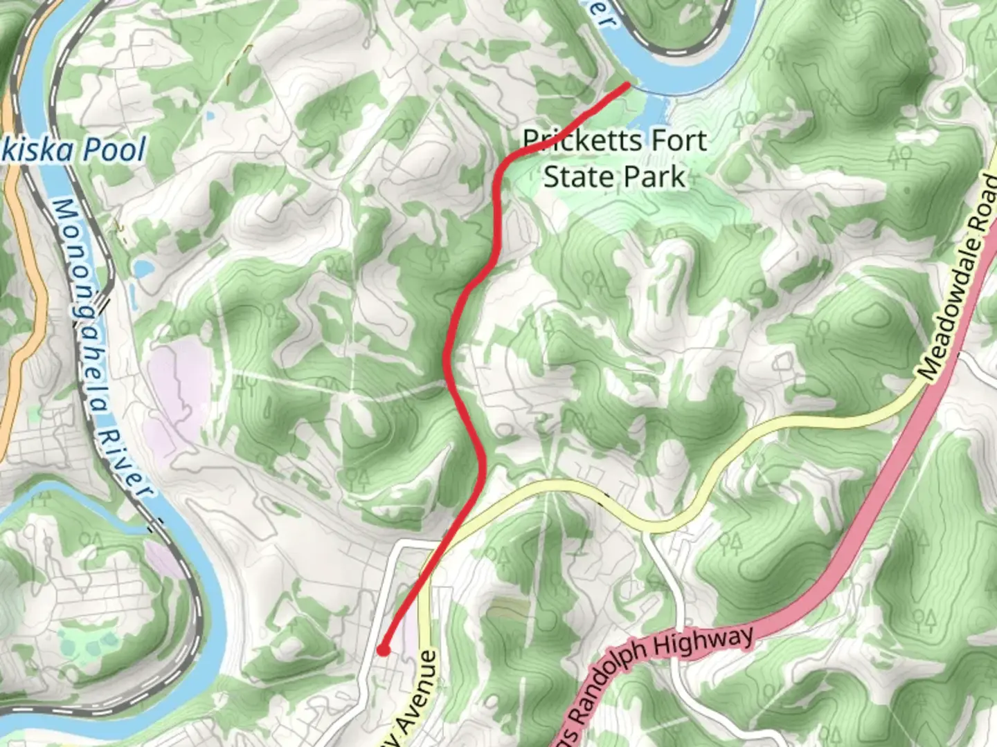 An image depicting the trail Marion County Trail and its surrounding area.