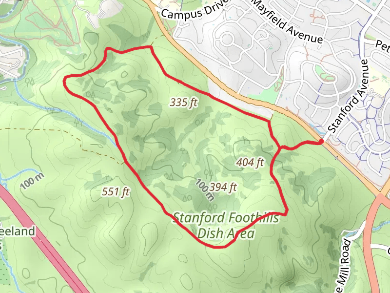 Stanford Dish Loop Trail