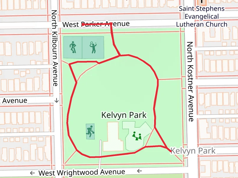Kelvyn Park Loop