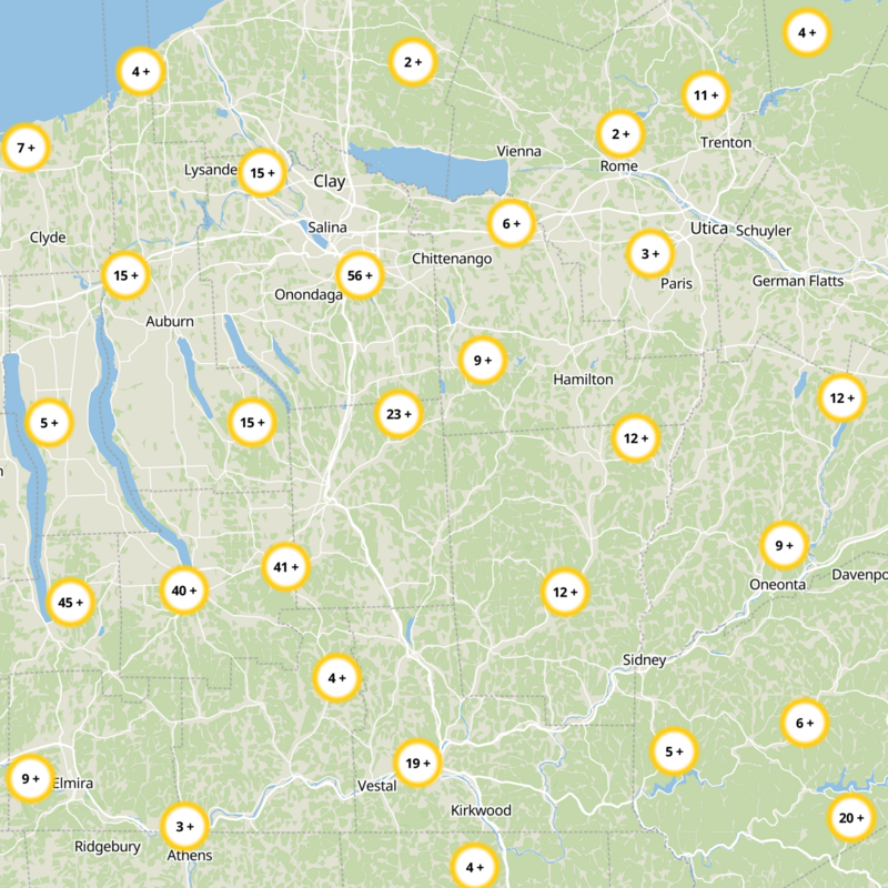 Cortland County Static Map
