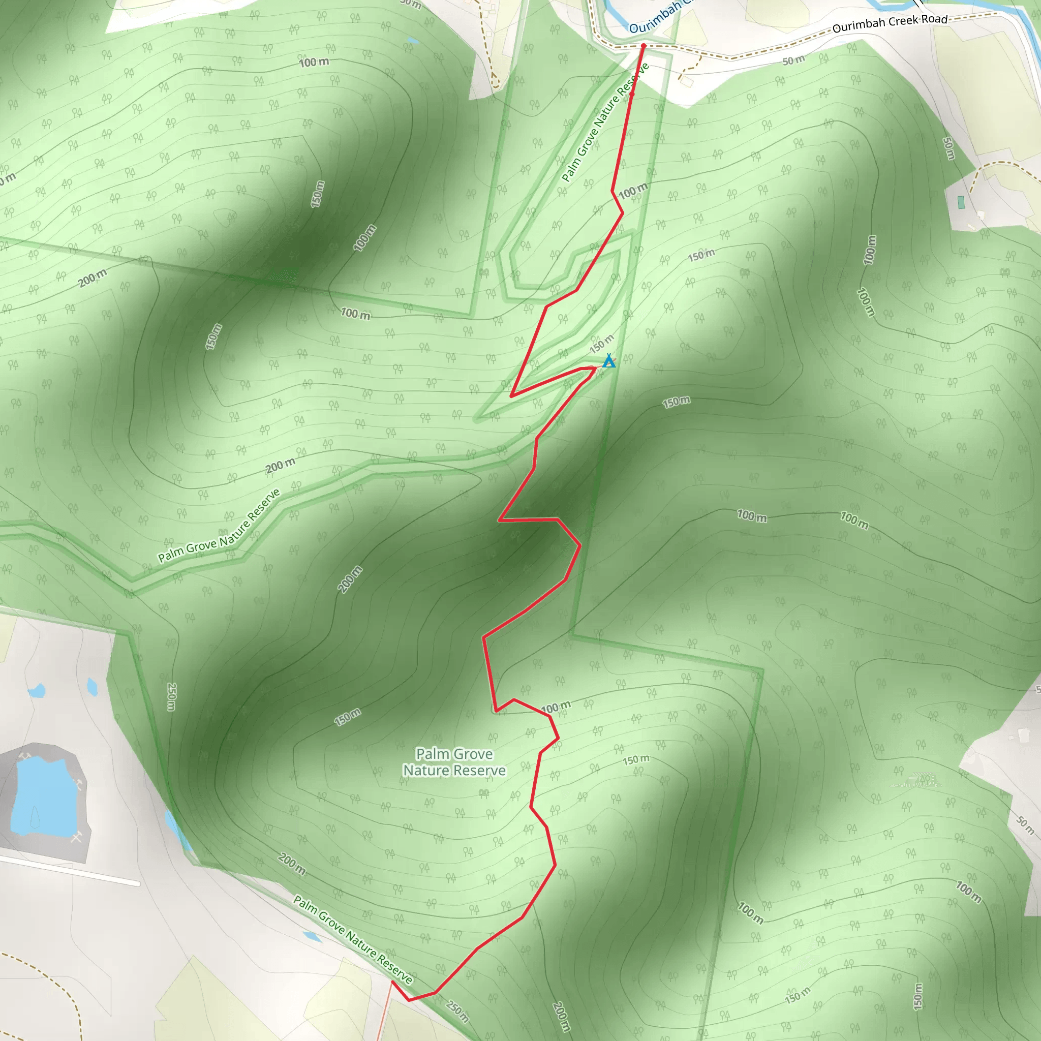 Great North Walk – Palm Grove Nature Reserve mobile static map
