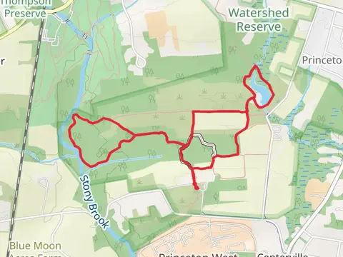 Watershed, Pond and Stony Brook Loop Trail