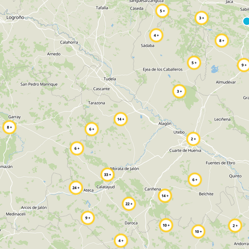 Fuendejalón Static Map