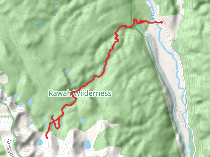 Big Rainbow Lake, Lower and Upper Sandbar Lake, Camp Lake via Rawah Trail