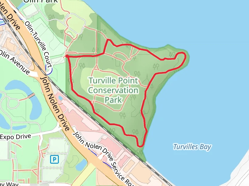 Lake Loop near Turville Bay
